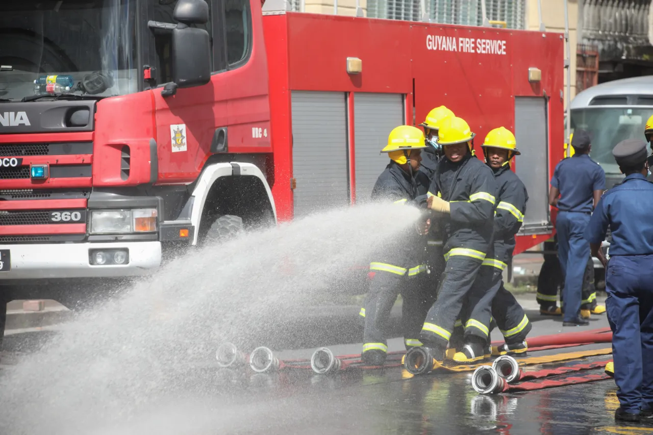 Guyanese firefighters to undergo specialized training in Barbados